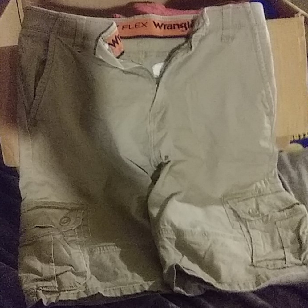 Wrangler Flex Boy's Khaki Shorts